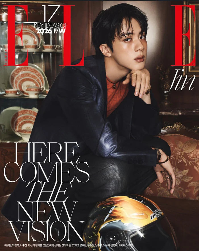 (PRE-ORDER) ELLE 08. 2026 ISSUE (COVER: BTS JIN) (6 VERSIONS)