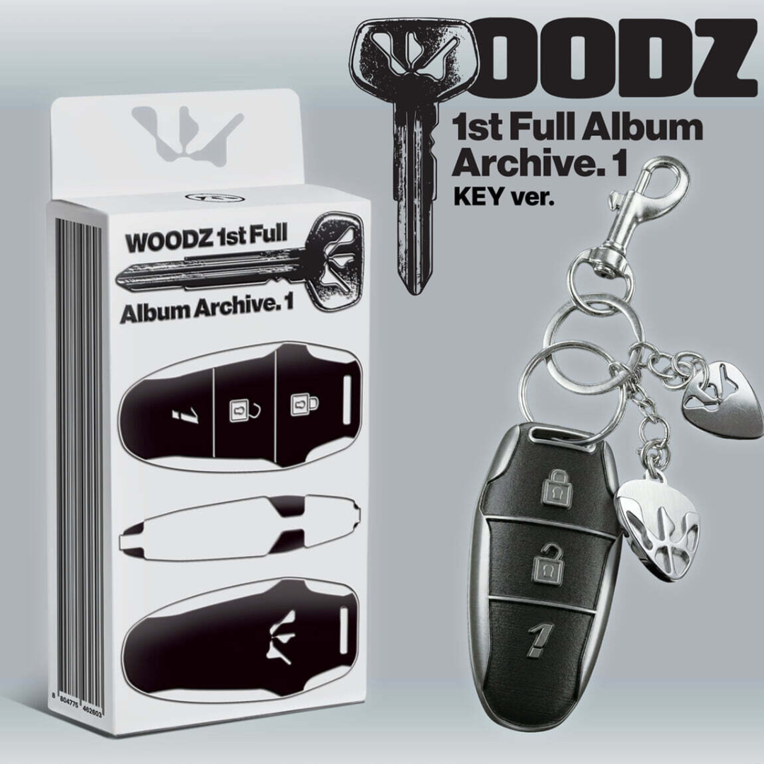 (PRE-ORDER) WOODZ - 1ST FULL ALBUM [ARCHIVE. 1] (KEY VER.) - LightUpK