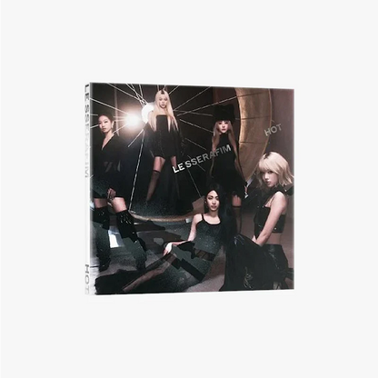 LE SSERAFIM - 5TH MINI ALBUM 'HOT' (COMPACT VER.) (6 VERSIONS) - LightUpK