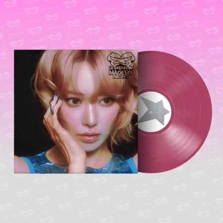 LE SSERAFIM Made My Night Vinyl - Hot Pink Ver.
