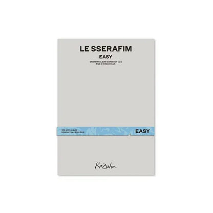 LE SSERAFIM - 3RD MINI ALBUM [EASY] (COMPACT VER.) (5 VERSIONS) - LightUpK