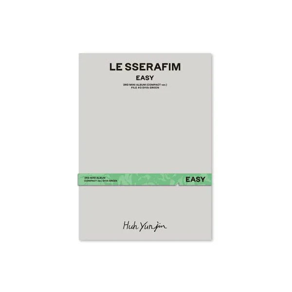 LE SSERAFIM - 3RD MINI ALBUM [EASY] (COMPACT VER.) (5 VERSIONS) - LightUpK