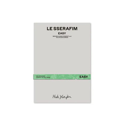 LE SSERAFIM - 3RD MINI ALBUM [EASY] (COMPACT VER.) (5 VERSIONS) - LightUpK