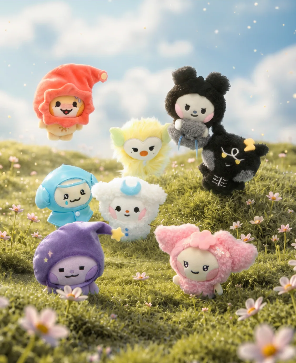 (PRE-ORDER) MIGHTEEZ WEATHER PLUSH KEYRING BERRY BREEZY FAIRY  Regular (8 VERSIONS)