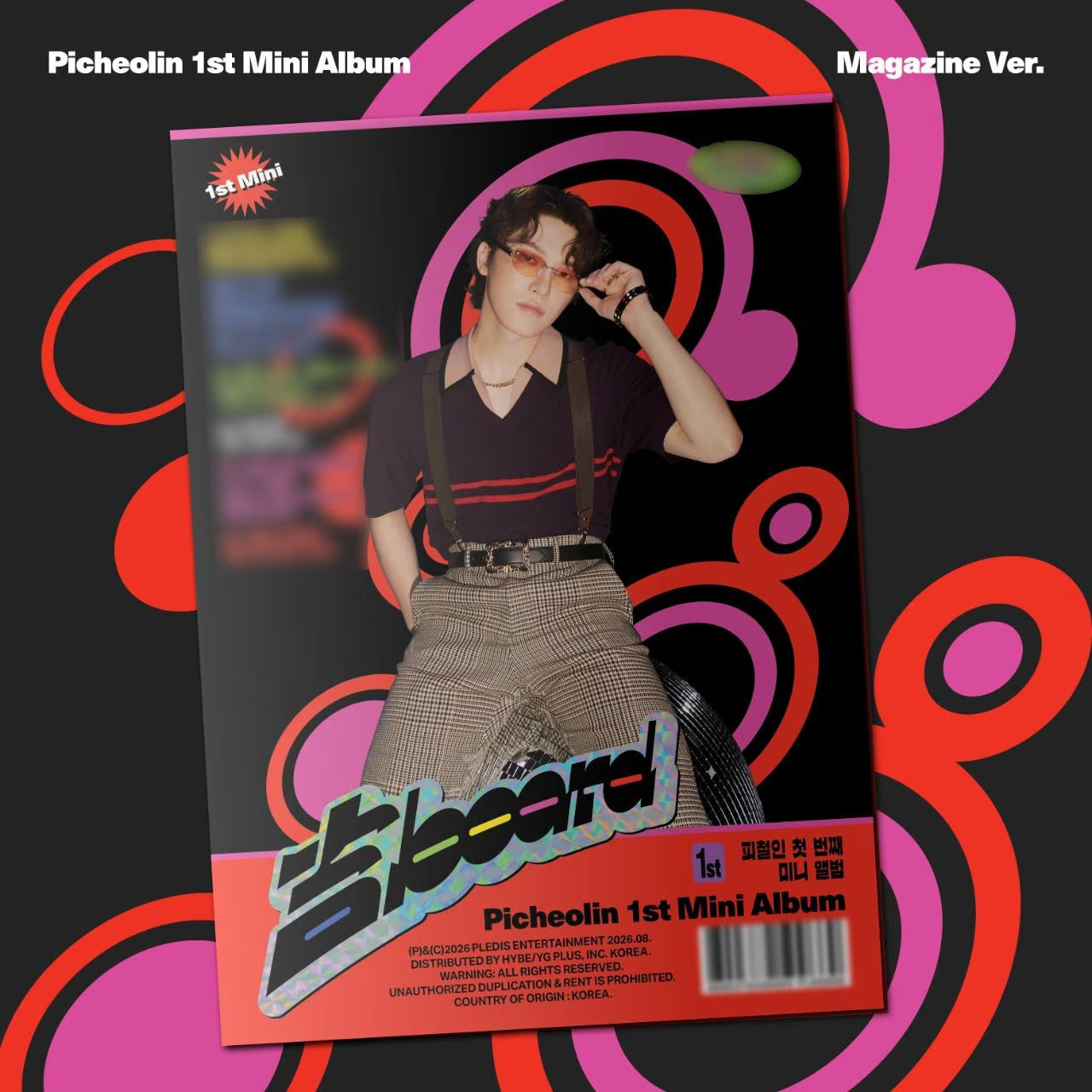 (PRE-ORDER) PICHEOLIN (SEVENTEEN) - 1ST MINI ALBUM [吉BOARD] MAGAZINE VER.