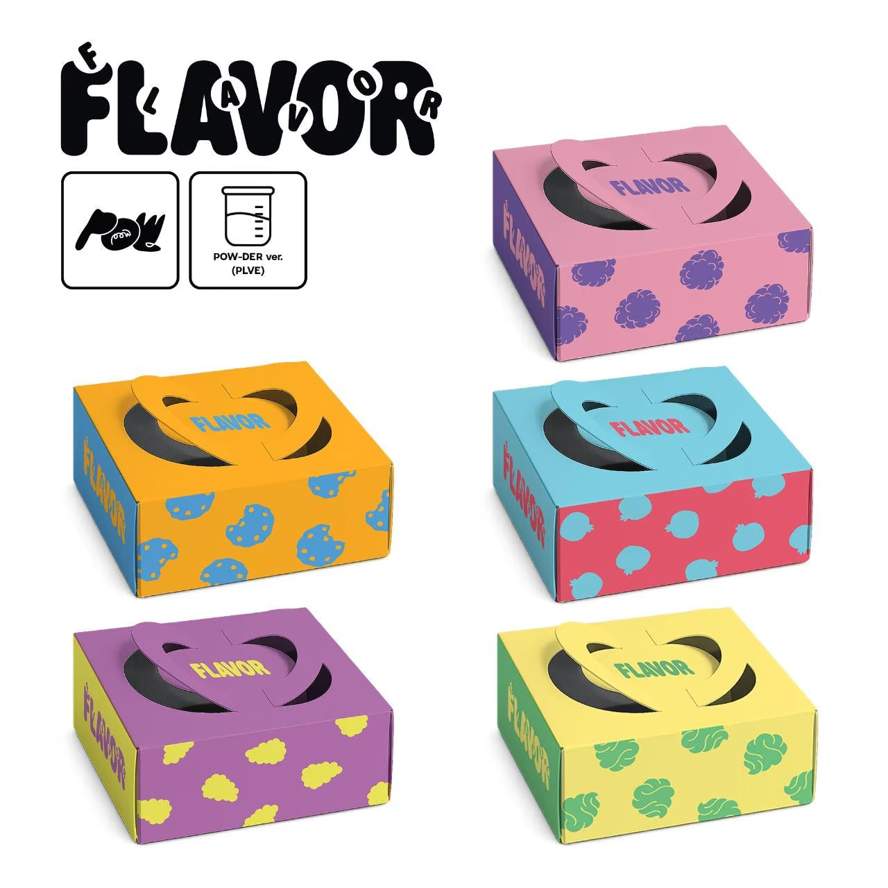 (PRE-ORDER) POW - SINGLE ALBUM [FLAVOR] POW-DER VER. (5 VERSIONS) RANDOM