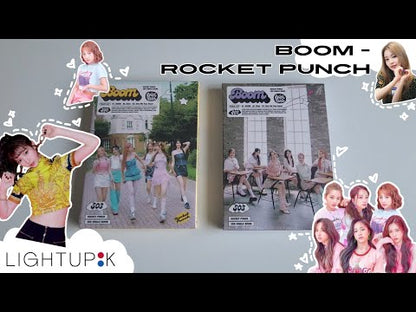 ROCKET PUNCH - BOOM (3ÈME ALBUM UNIQUE) (2 VERSIONS)