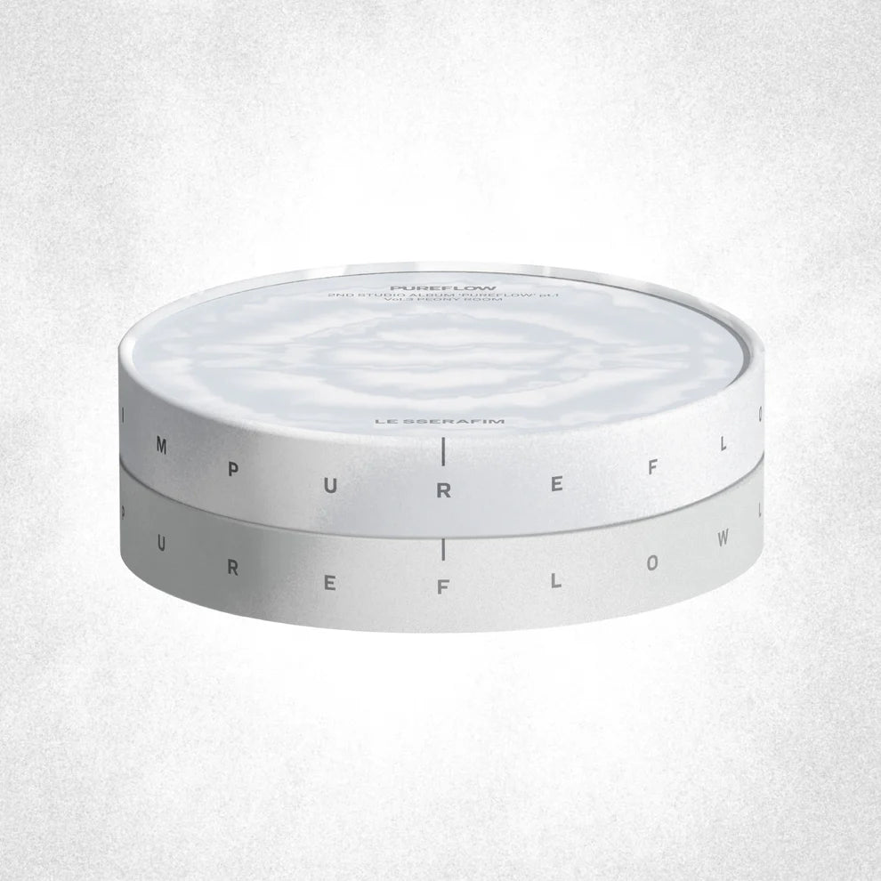 (PRE-ORDER) [HELLO82] [Signed] LE SSERAFIM - 2nd Studio Album ‘PUREFLOW’ pt.1 (4 VERSIONS) - LightUpK