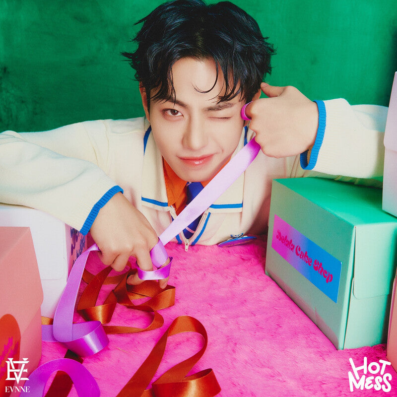 EVNNE - 4TH MINI ALBUM [HOT MESS] (DIGIPACK VER.) (7 VERSIONS) - LightUpK