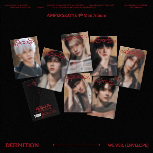 AMPERS&ONE - 4TH MINI ALBUM [DEFINITION] (WE VER.) (7 VERSIONS) - LightUpK