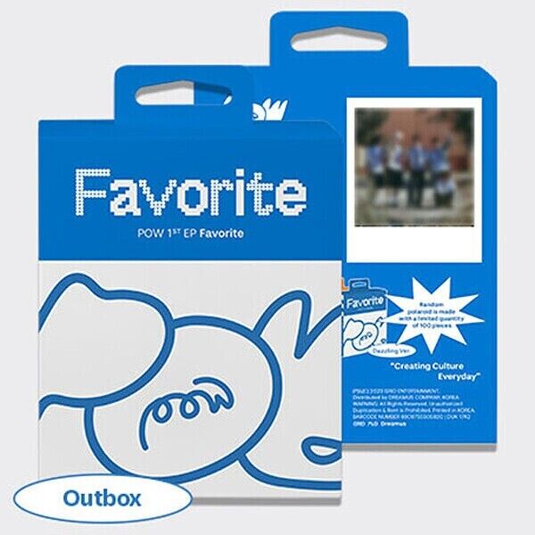 POW - 1ST EP [FAVORITE] (2 VERSIONS) - LightUpK
