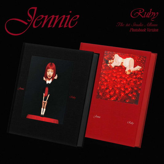 JENNIE - THE 1ST STUDIO ALBUM [RUBY] (PHOTOBOOK) (2 VERSIONS) - LightUpK