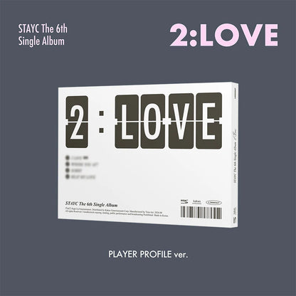 (PRE-ORDER) STAYC - 6TH SINGLE ALBUM : 2:LOVE (2 VERSIONS) RANDOM