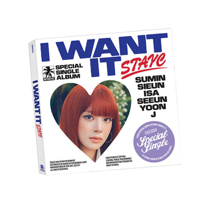 STAYC - SPECIAL SINGLE : I WANT IT (2 VERSIONS) - LightUpK