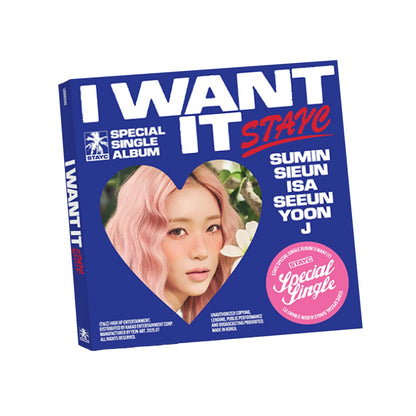 STAYC - SPECIAL SINGLE : I WANT IT (2 VERSIONS) - LightUpK