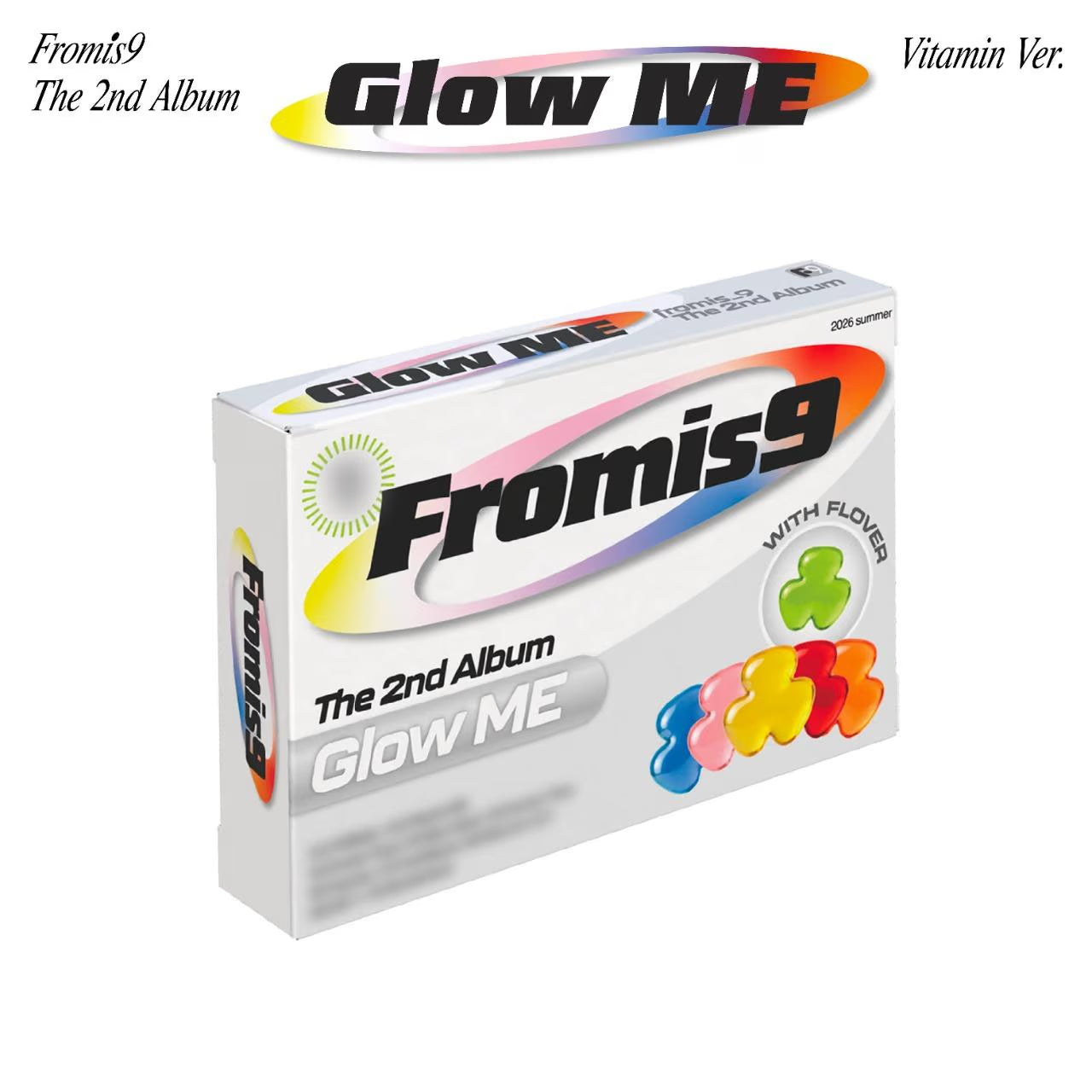 (PRE-ORDER) FROMIS_9 - 2ND ALBUM [GLOW ME] (VITAMIN VER.)
