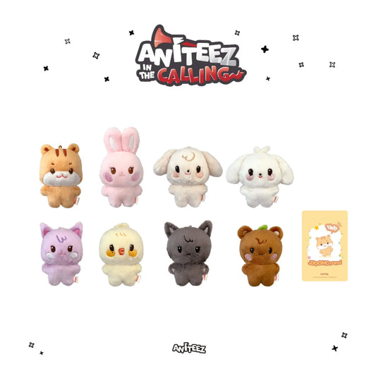 (PRE-ORDER) ATEEZ - ANITEEZ IN THE CALLING - TINY ANITEEZ PLUSH DOLL (8 VERSIONS) - LightUpK