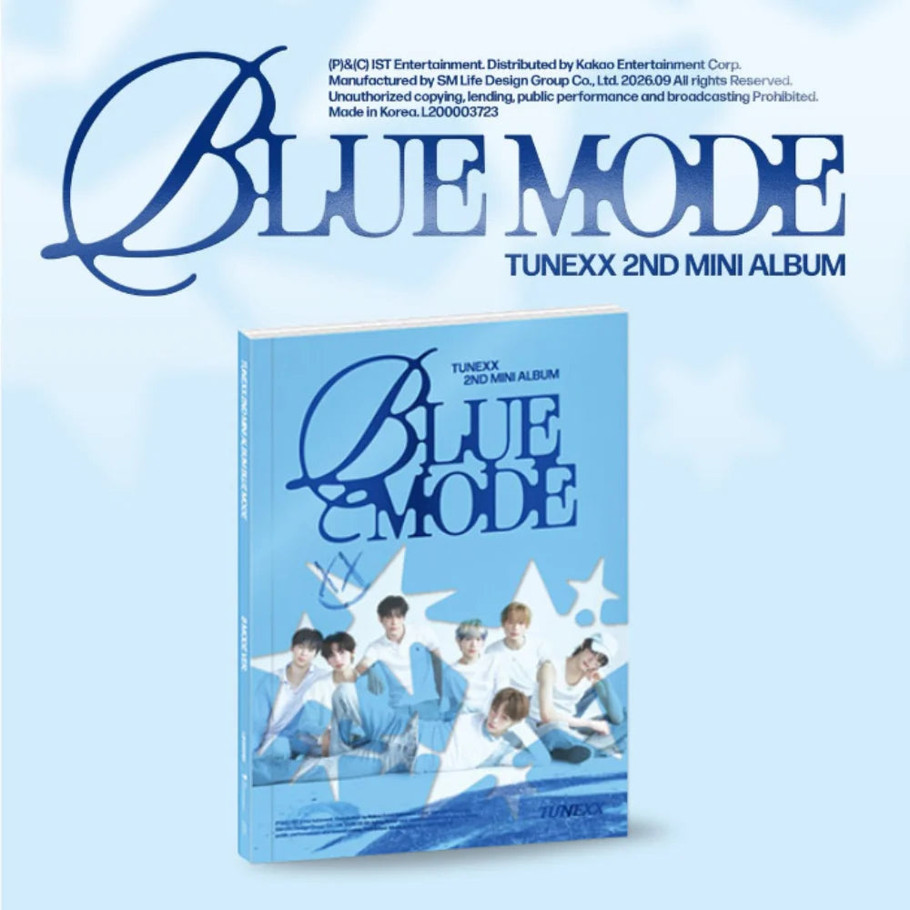 TUNEXX - 2ND MINI ALBUM [BLUE MODE] (2 VERSIONS) - LightUpK