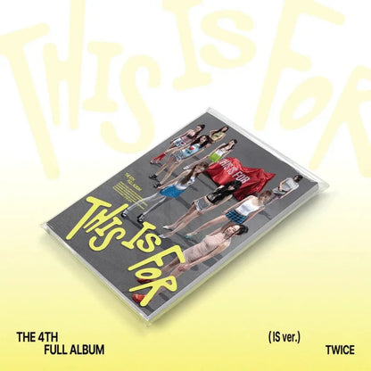TWICE - 4TH ALBUM [THIS IS FOR] (3 VERSIONS) - LightUpK