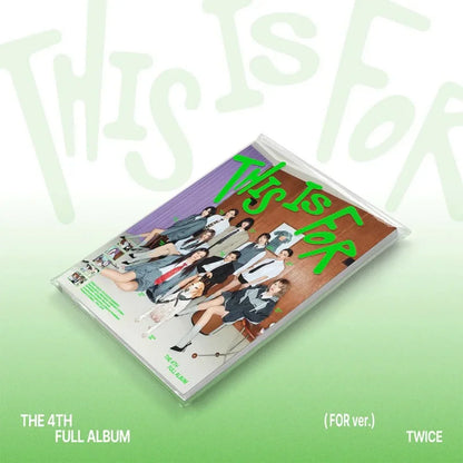 TWICE - 4TH ALBUM [THIS IS FOR] (3 VERSIONS) - LightUpK