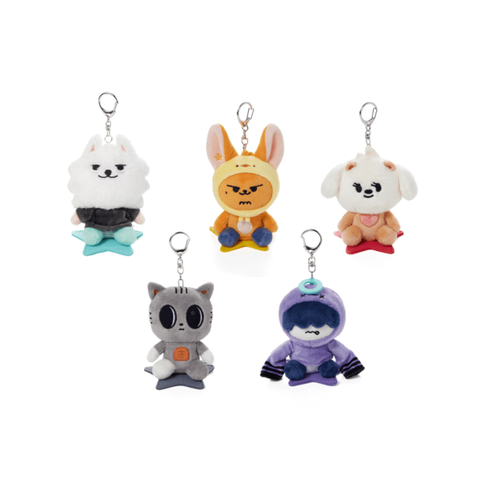 TOMORROW X TOGETHER (TXT) - PPULBATU PLUSH KEYRING (5 VERSIONS) - LightUpK
