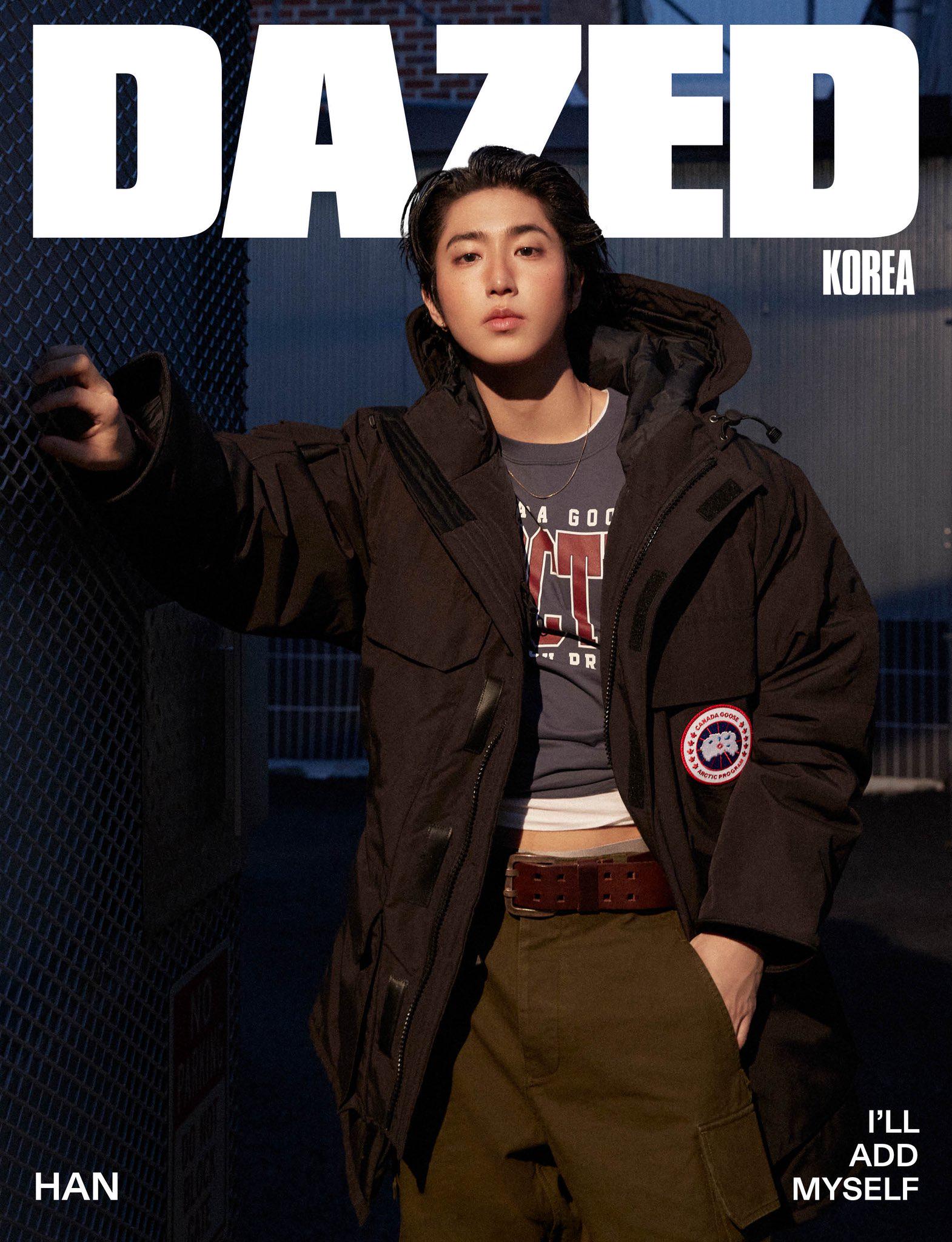 (PRE-ORDER) DAZED 2026.WINTER EDITION (COVER: STRAY KIDS HAN) (3 VERSIONS) - LightUpK