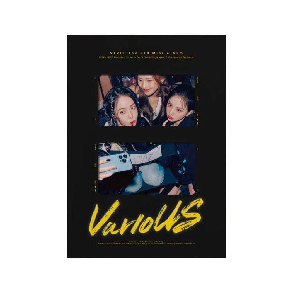 VIVIZ - VARIOUS (3RD MINI ALBUM) PHOTOBOOK (3 VERSIONS) - LightUpK