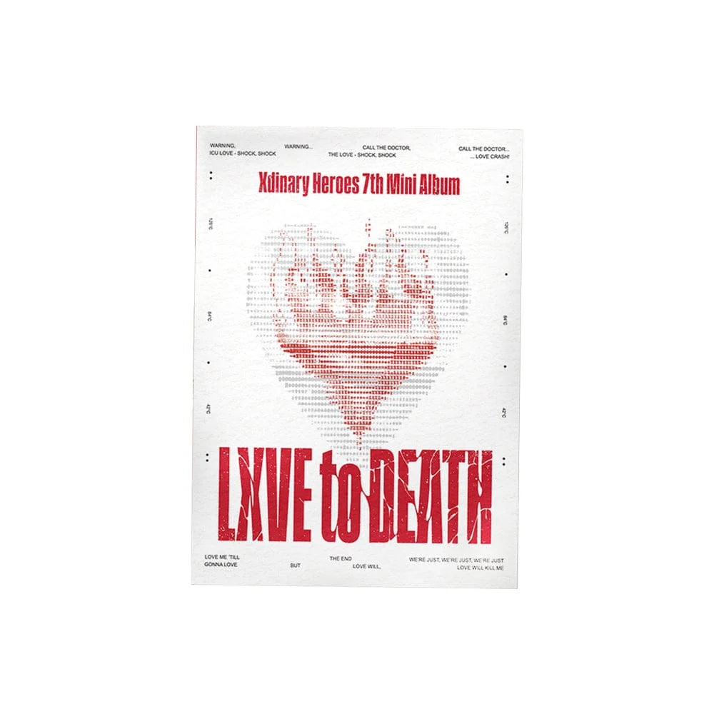 XDINARY HEROES - 7TH MINI ALBUM [LXVE TO DEATH] PHOTOBOOK VER. (2 VERSIONS) - LightUpK