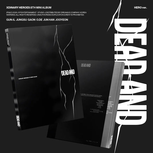 XDINARY HEROES - 8TH MINI ALBUM [DEAD AND] (2 VERSIONS) - LightUpK