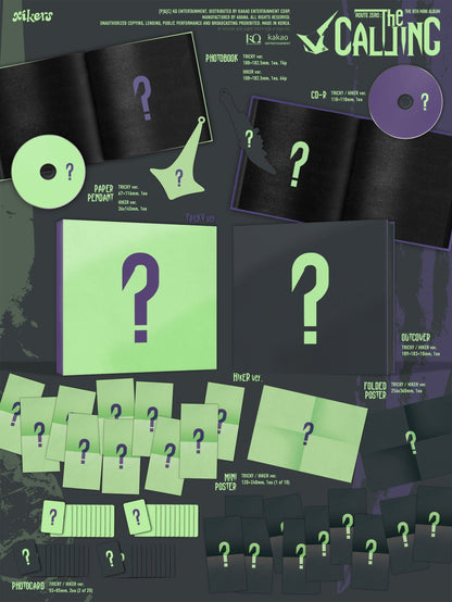 XIKERS 8th Mini Album ROUTE ZERO : THE CALLING - Spec Detail