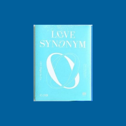 WONHO - LOVE SYNONYM #2 : RIGHT FOR US (1ST MINI ALBUM PART.2) (3 VERSIONS)