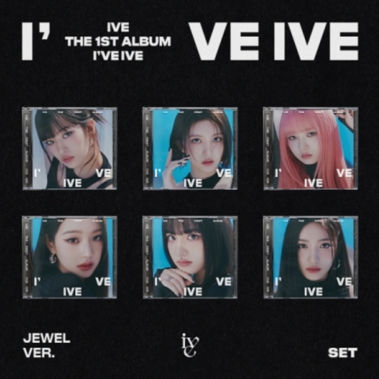 IVE - VOL.1 [I'VE IVE] JEWEL CASE VER. (LIMITED EDITION) (6 VERSIONS)