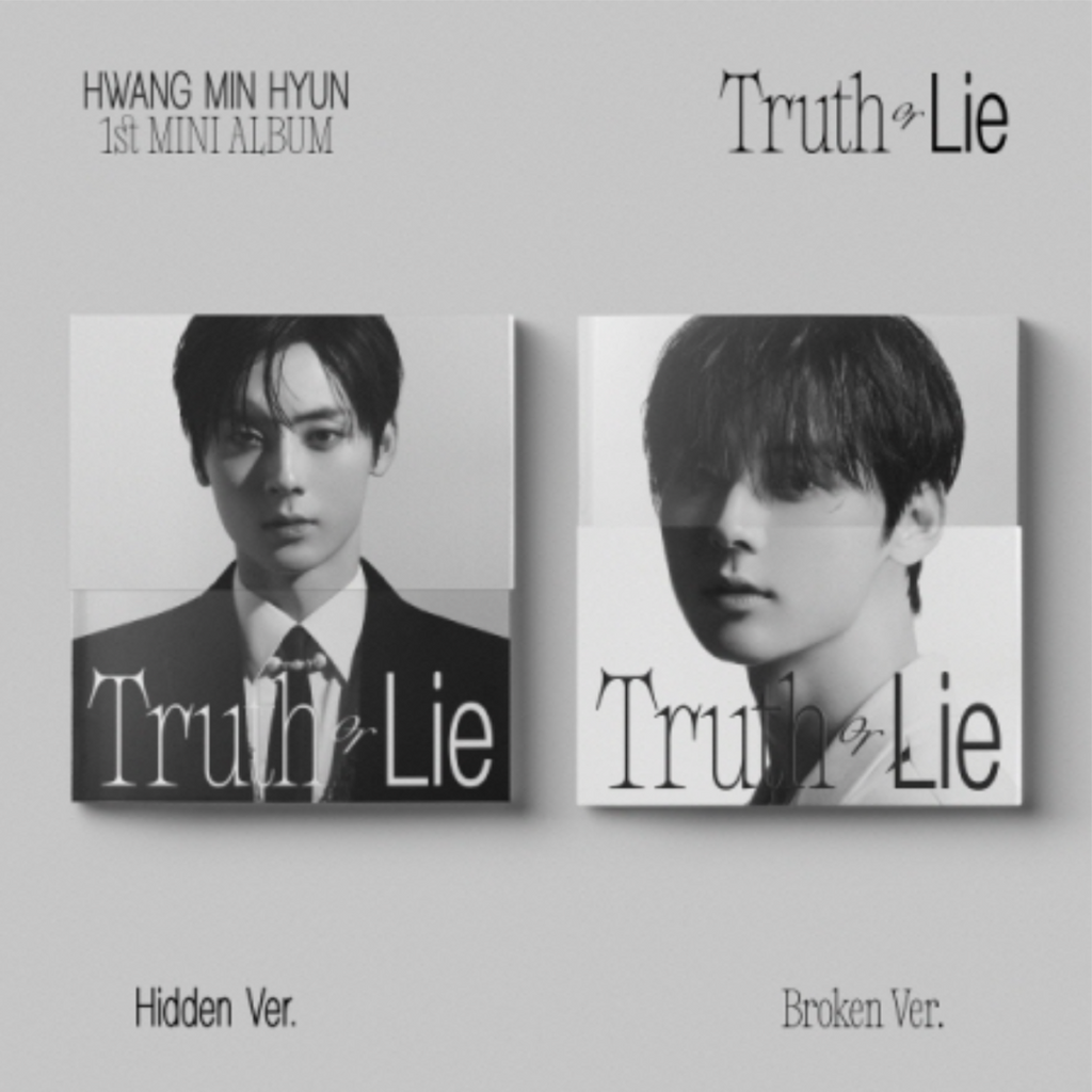 HWANG MIN HYUN - TRUTH OR LIE (1ST MINI ALBUM) (2 VERSIONS)