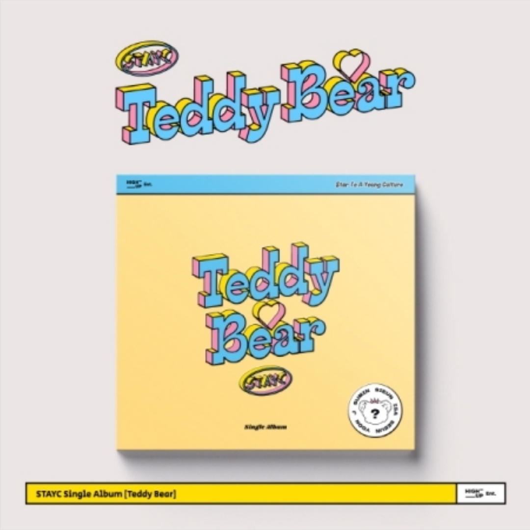 STAYC - TEDDY BEAR (4TH SINGLE ALBUM) [DIGIPACK VER.] - LightUpK