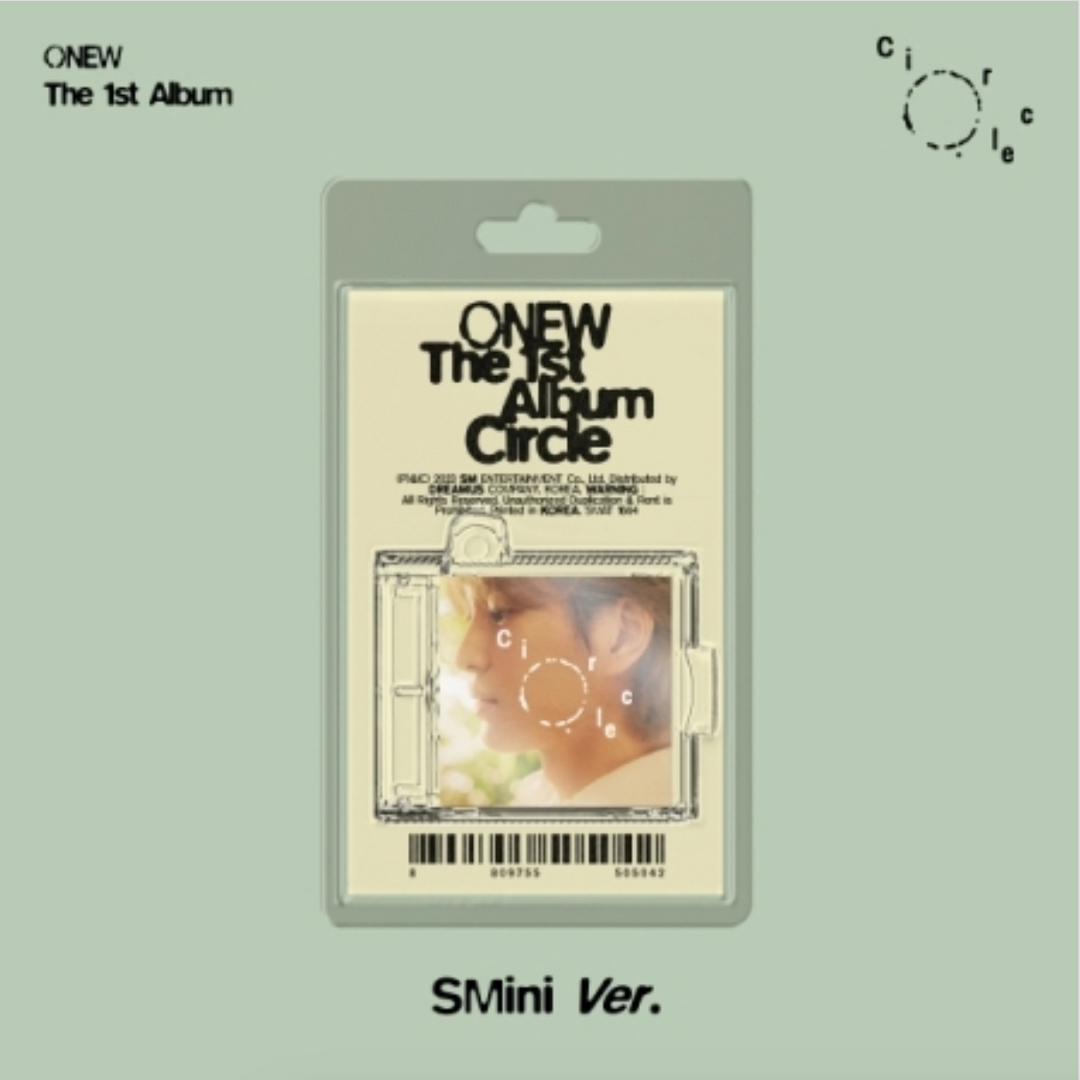 ONEW - VOL.1 [CIRCLE] (SMINI VER.) (SMART ALBUM) - LightUpK