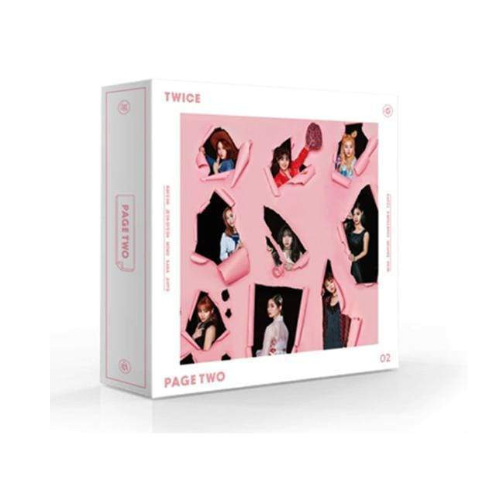 TWICE - PAGE TWO (2ND MINI ALBUM) (2 VERSIONS)