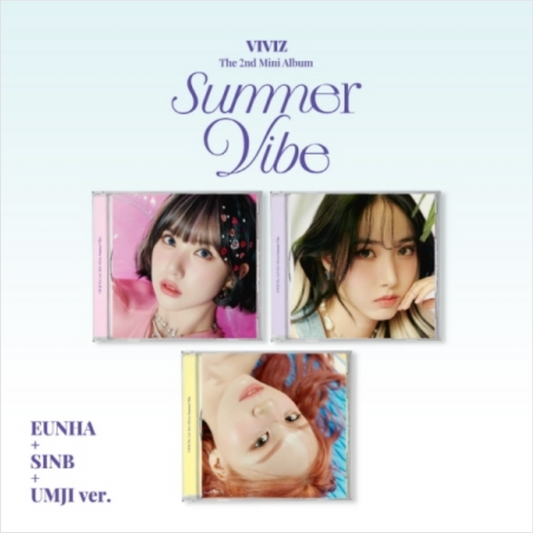 VIVIZ- SUMMER VIBE (2ND MINI ALBUM) JEWEL CASE (3 VERSIONS)