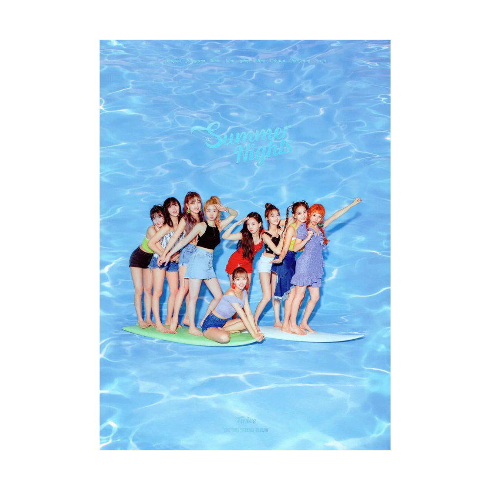 TWICE - SUMMER NIGHTS (2ND SPECIAL ALBUM) (3 VERSIONS)