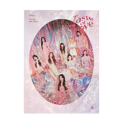 TWICE - TASTE OF LOVE (10TH MINI ALBUM) (3 VERSIONS)