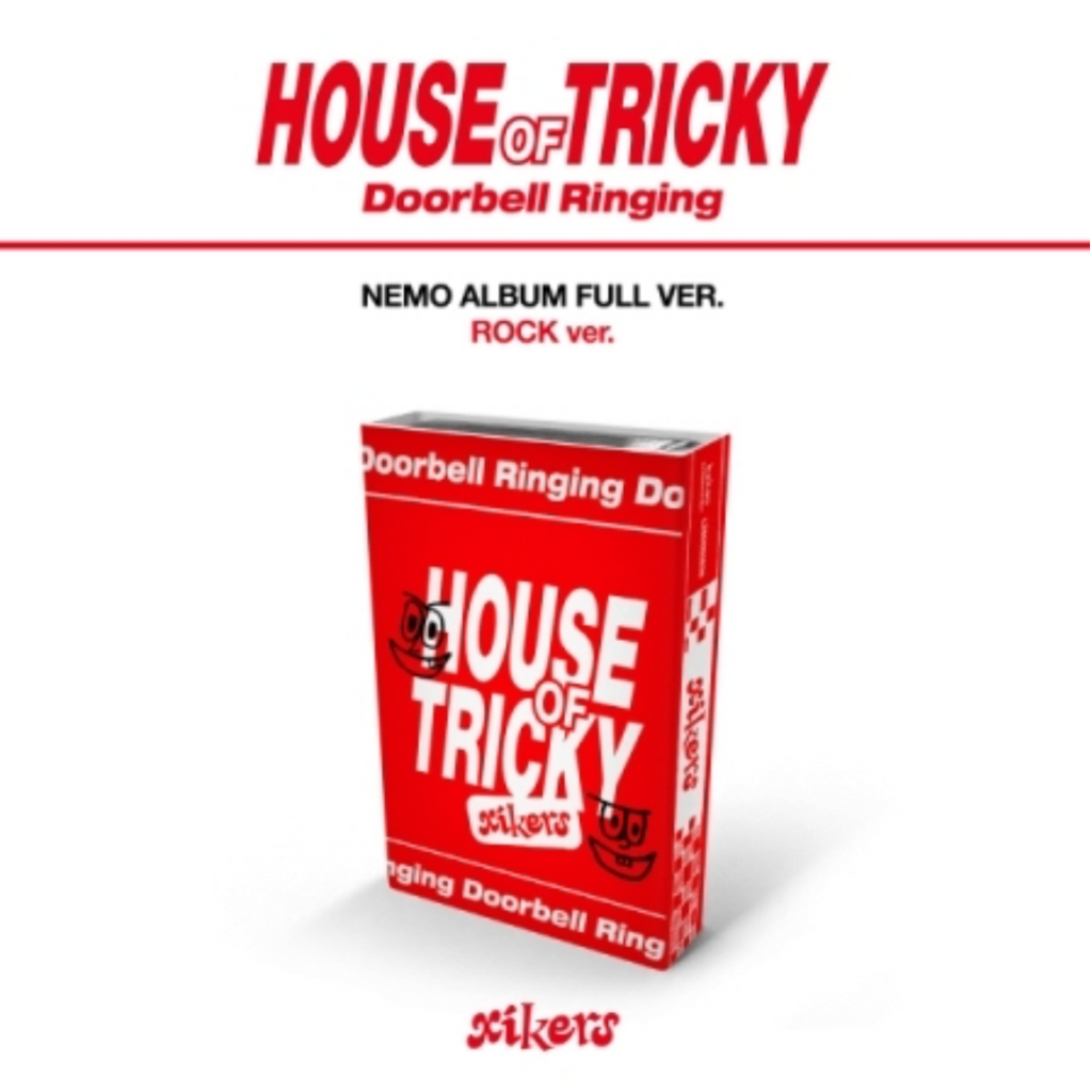 XIKERS - HOUSE OF TRICKY : DOORBELL RINGING (1ER MINI ALBUM) ROCK VER. (NEMO VER.)