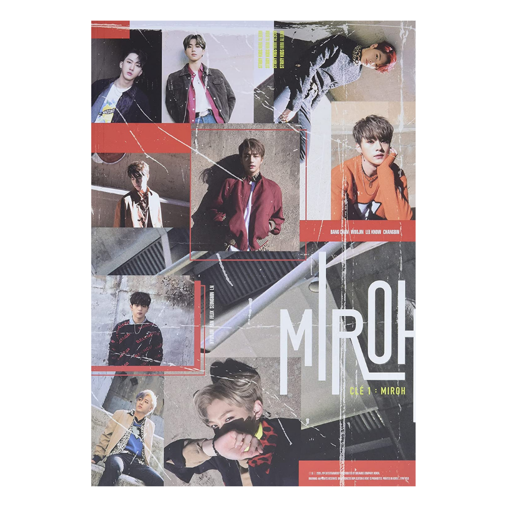 STRAY KIDS - CLE 1 : MIROH (MINI ALBUM) (2 VERSIONS) – LightUpK