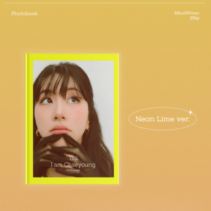 CHAEYOUNG - OUI, JE SUIS CHAEYOUNG. (1ER LIVRE PHOTO) (2 VERSIONS)