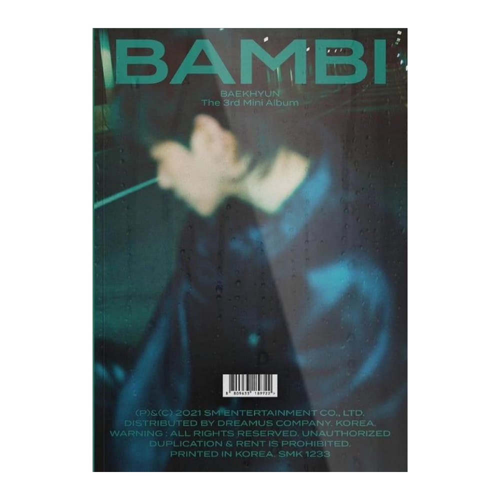 BAEKHYUN - BAMBI (3RD MINI ALBUM) (PHOTO BOOK VER.) (2 VERSIONS)