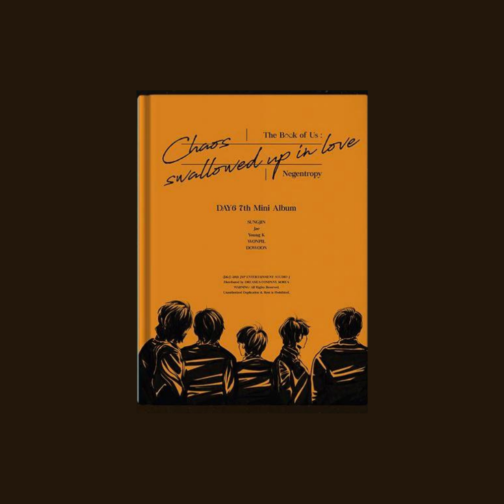 DAY6 - THE BOOK OF US : NEGENTROPY - CHAOS SWALLOWED UP IN LOVE (7TH MINI ALBUM) (2 VERSIONS)