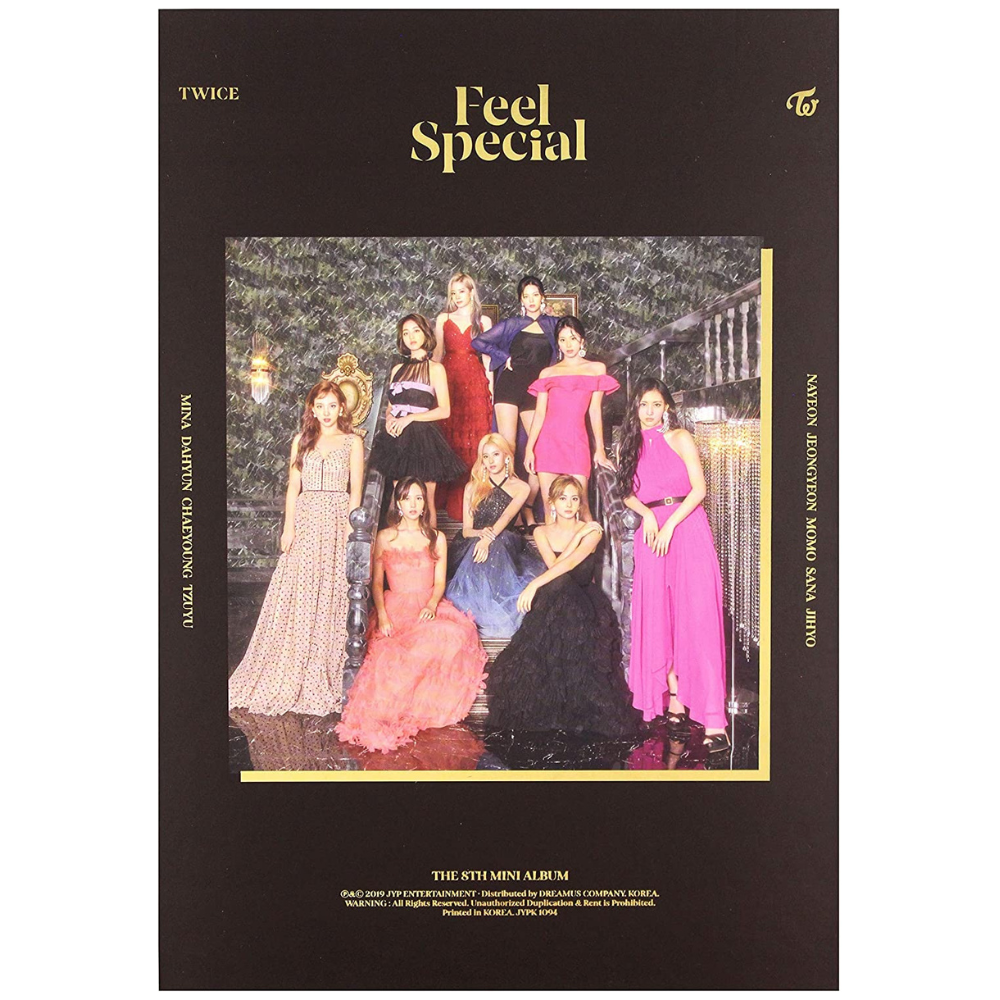 TWICE - FEEL SPECIAL (8TH MINI ALBUM) (3 VERSIONS)
