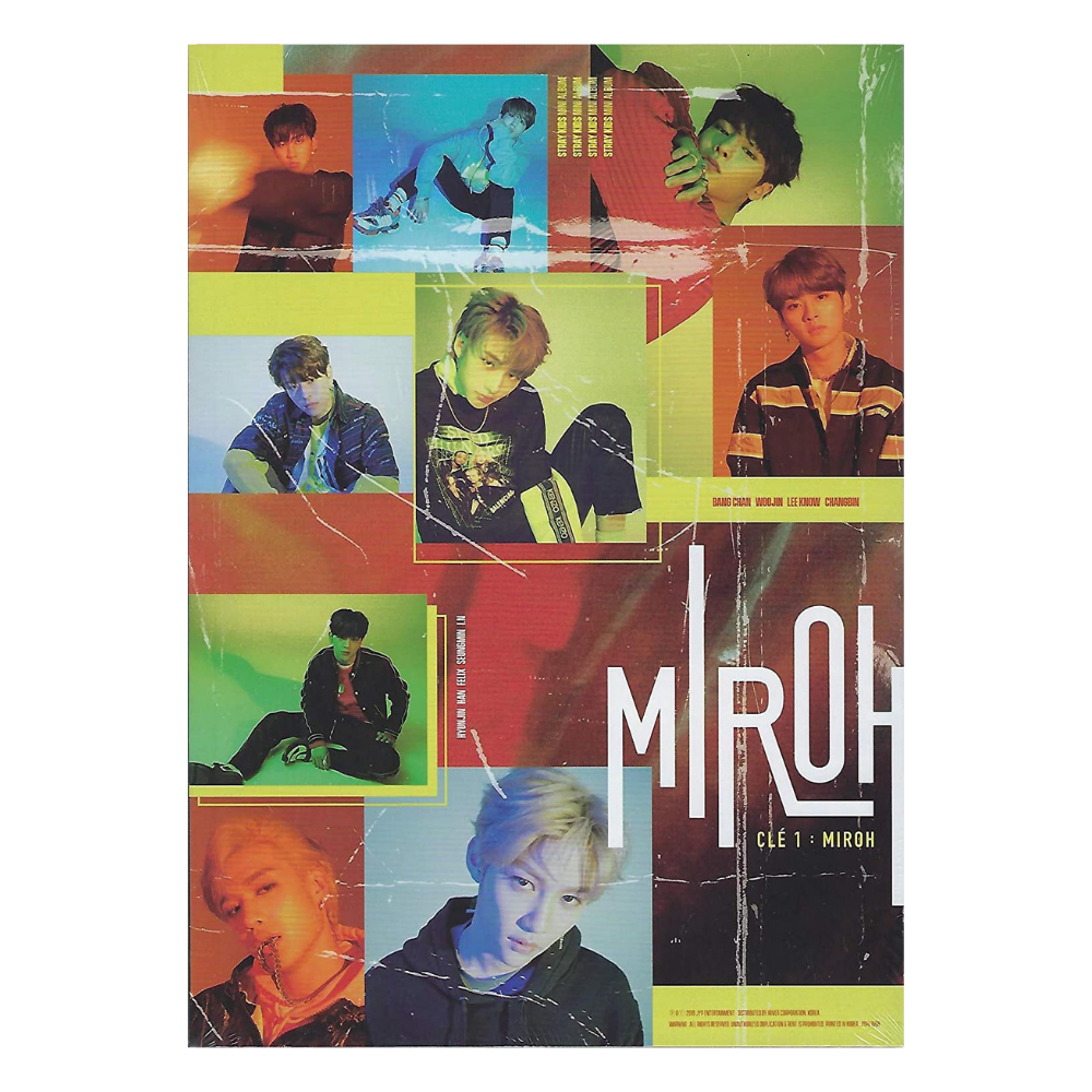 STRAY KIDS - CLE 1 : MIROH (MINI ALBUM) (2 VERSIONS)