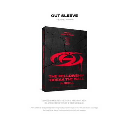 ATEEZ - ATEEZ WORLD TOUR [LA FELLOWSHIP : BREAK THE WALL] À SÉOUL (BLU-RAY)