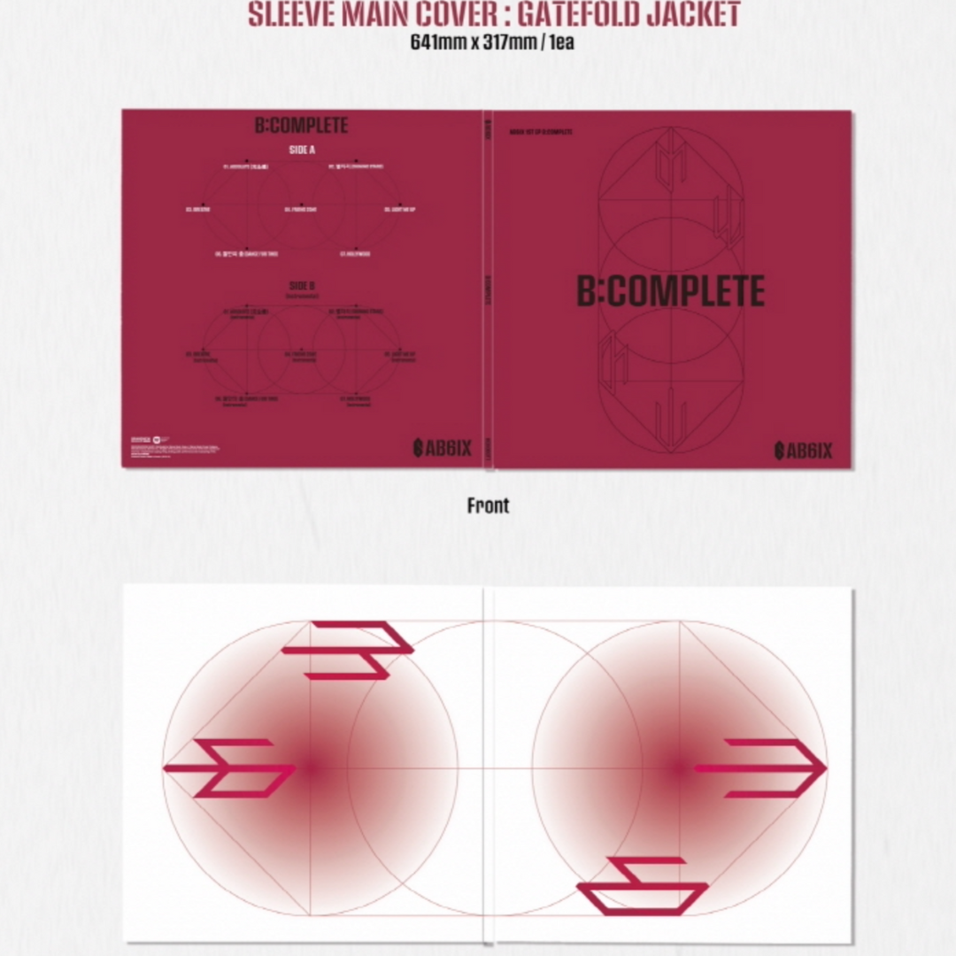 AB6IX - AB6IX 1ST EP 'B:COMPLETE' VINYL LP