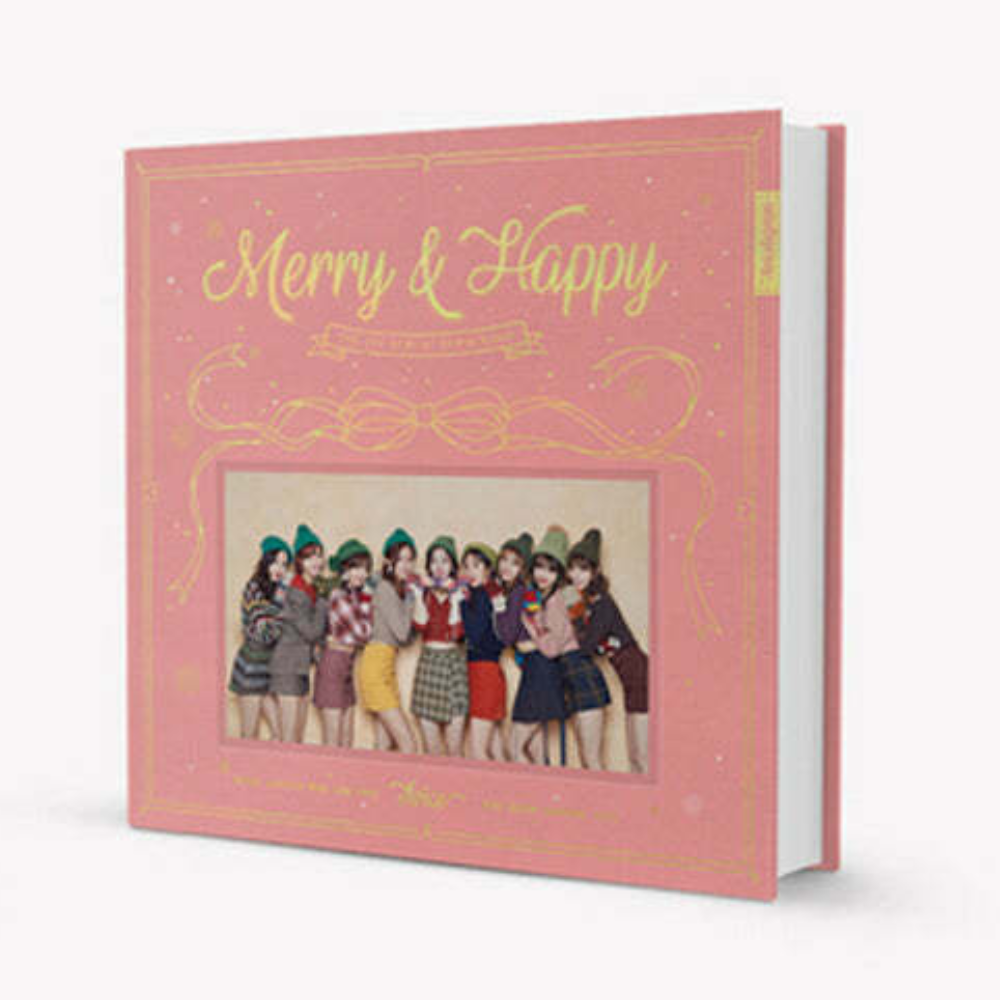 TWICE - VOL.1 REPACKAGE [MERRY & HAPPY] (2 VERSIONS) – LightUpK