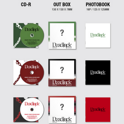 XDINARY HEROES - DEADLOCK (3ÈME MINI ALBUM) COMPACT VER. (6 VERSIONS)